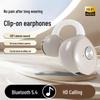 Z11 Bluetooth-Ohrhörer zum Anklippen: Nahtlose HD-Anrufe, Links & Rechts kompatibel, Geringe Latenz, Komfortables Nicht-In-Ear-Design.