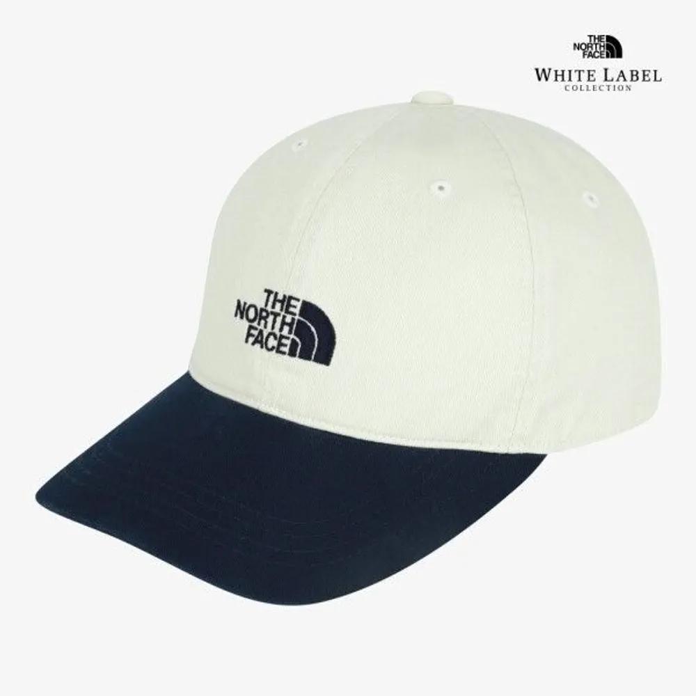 [The North Face] White Label Logo Ball Cap IVORY NE3CS00N IVORY