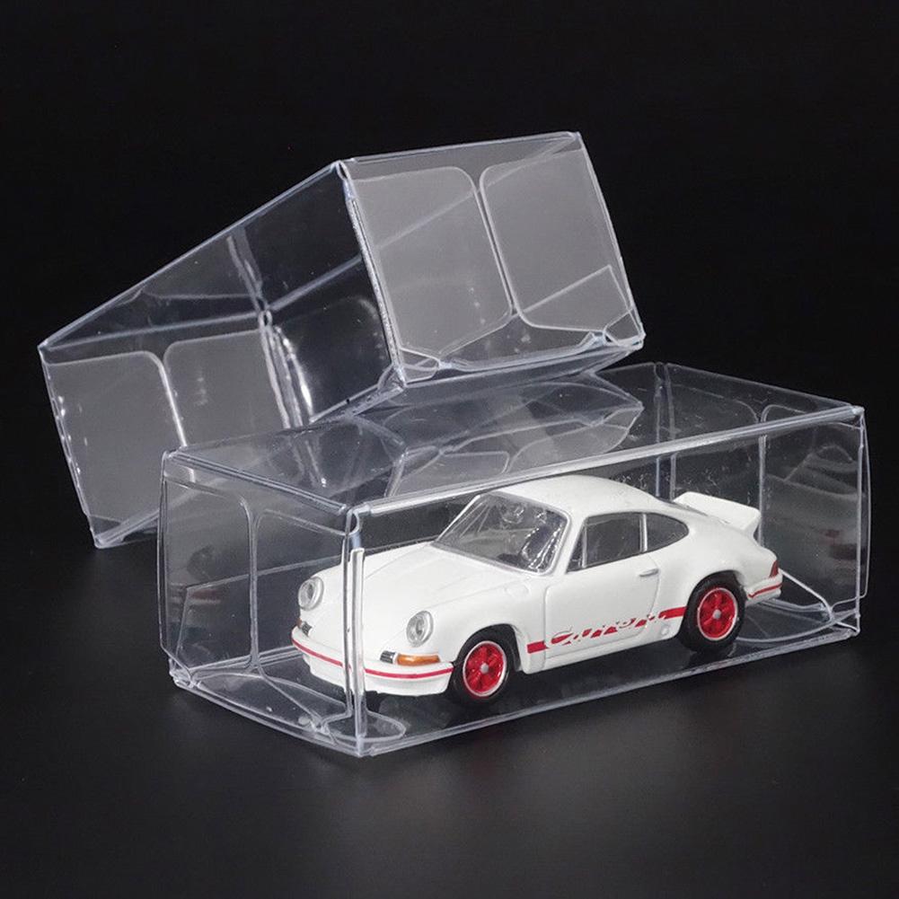 1/64 Maßstab Klare Acryl Auto Displaybox 25 Stück für Tomica Hotwheels Matchbox Auto Staubdichte Vitrine Sammlung