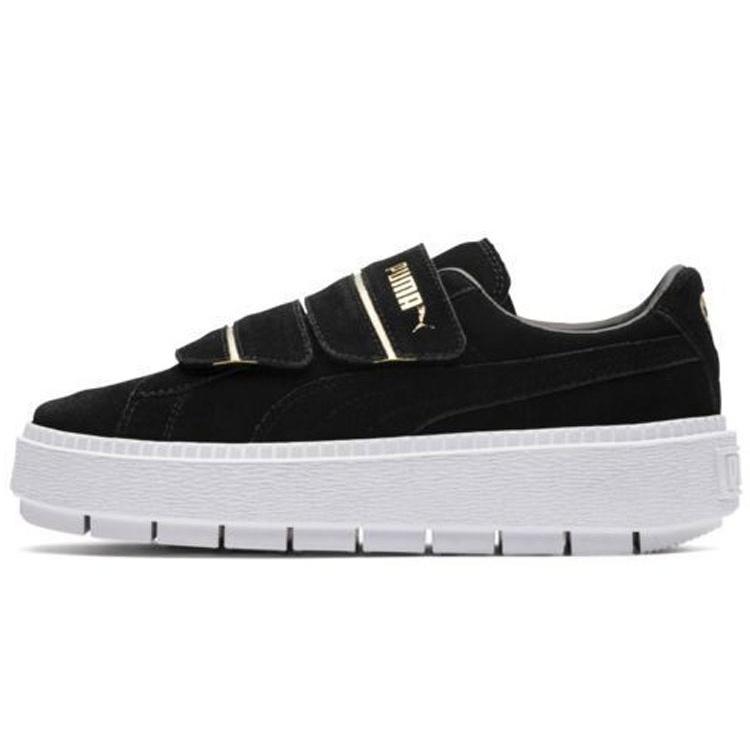 (WMNS) PUMA Platform Trace Strap  Black  Women s 366709-02 EU 38