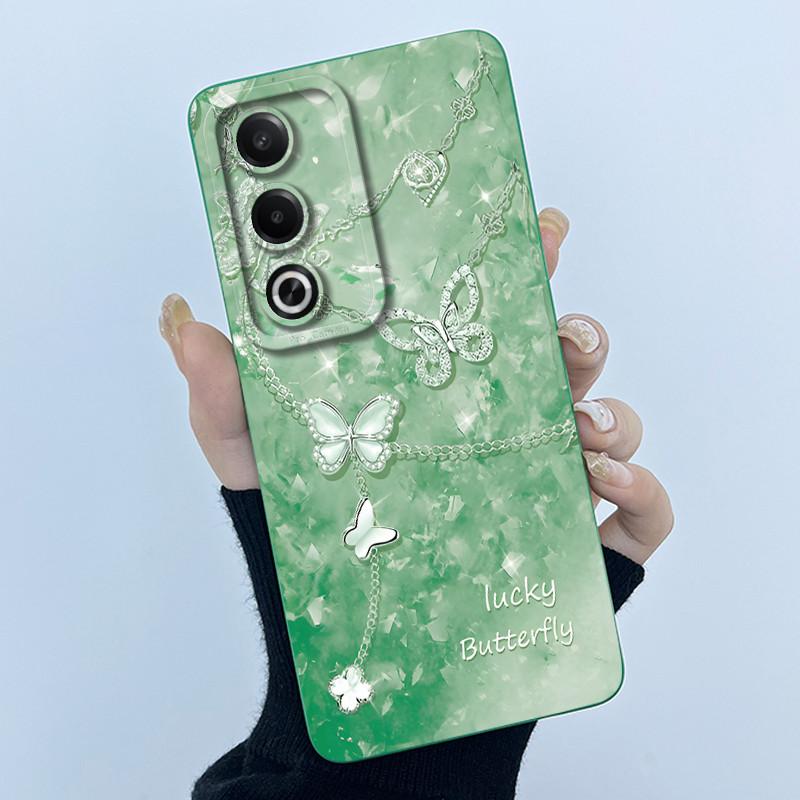 For OPPO A80 5G Case Fashion Simplicity Flower Soft Silicone Back Case For OPPO A80 5G CPH2639 Phone Cover OPPOA80 A 80 Fundas