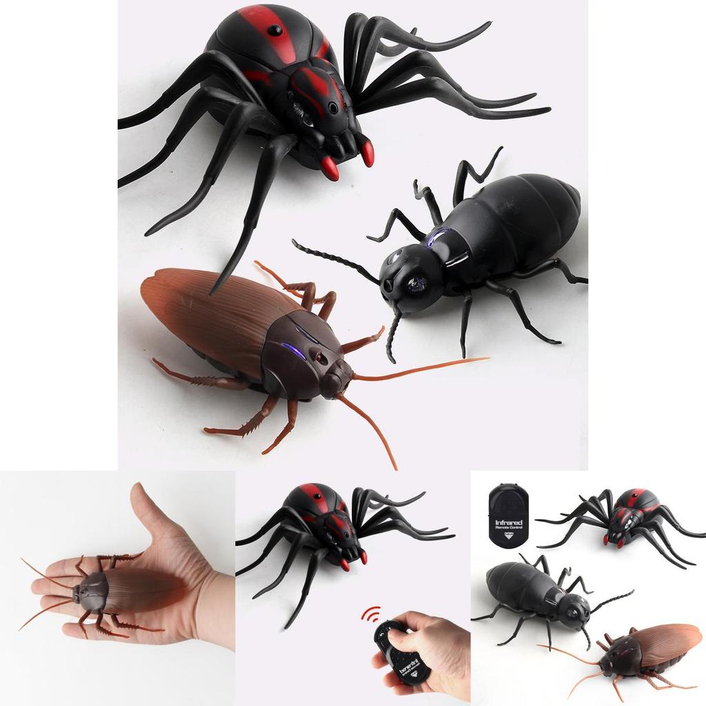 Creepy Crawling Insect Remote Control Toy With Infrared For Scare Gift And Party Fun