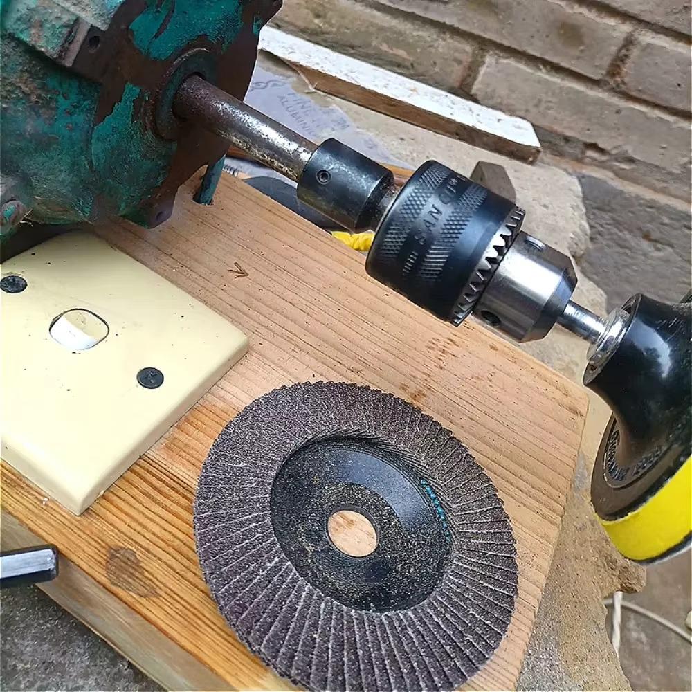 1/2 Impact Drill Chuck Adapter Mandrel Quick Release Grip for Lathe Grinder Accessories