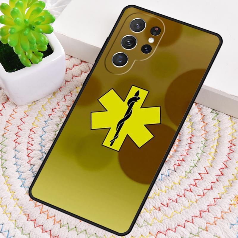 EMT EMS Medical Rescue soft Phone Case for Samsung Galaxy note 10 pro S26 Ultra S23 S24 FE S25 S21 S22 PLUS shockproof Cove