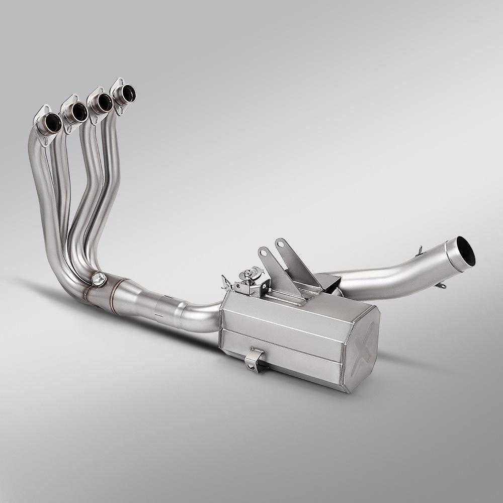 Zhang Xue 500RR Single-Sided Motorcycle Exhaust System Upgrade