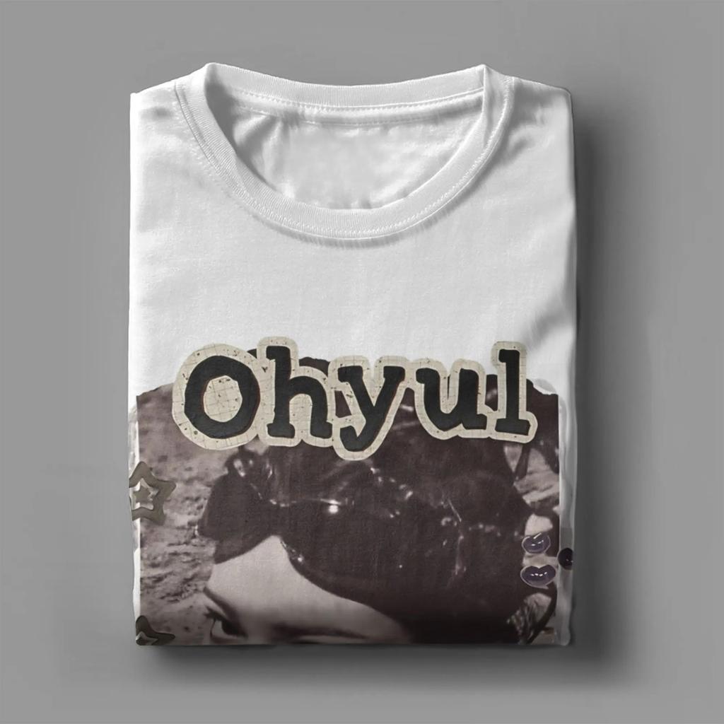 2026 Lngshot Ohyul Rising Gruppo K-Pop Hip-Hop Magliette Kpop per Uomo Donna Cotone Magliette a Manica Corta Abbigliamento Estivo