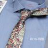 Vintage Casual Floral Print 8Cm Wide Version Hand Tie Daily Suit Accessories