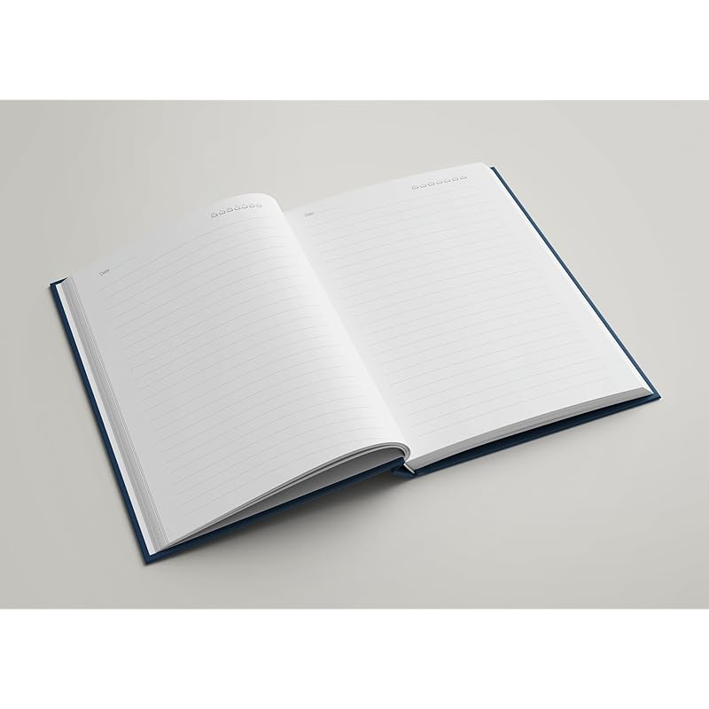 

Accuprints 2025 Hard Bound Paper Notebook|Compact Size A5 (8.25 X 5.7)|200 Pages, 80 Gsm|Flat Opening Hardbound Diary Pa 6 x 8.5 inch