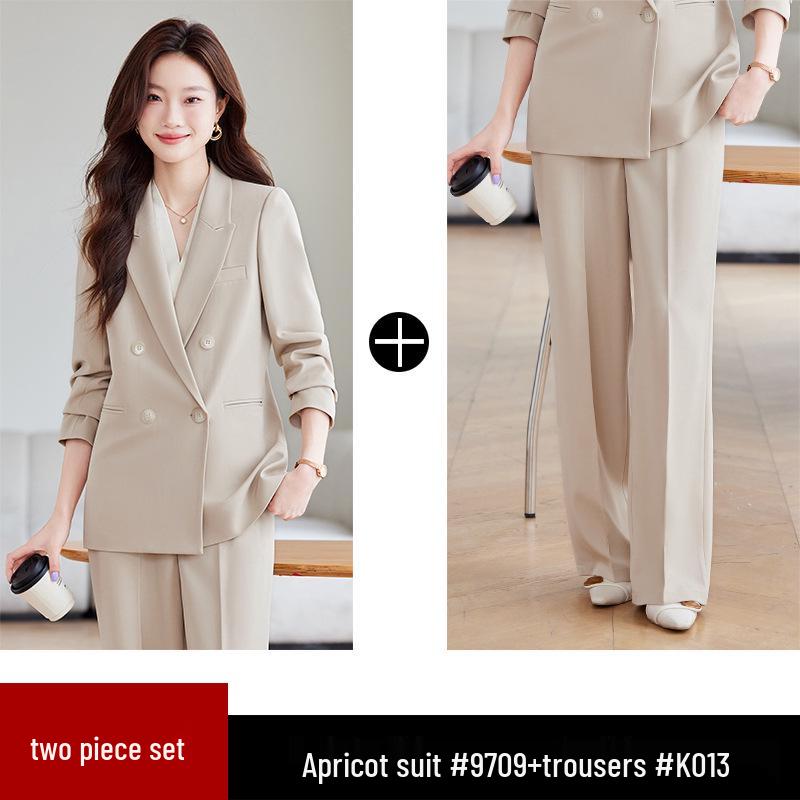 Korean Style Women's Casual Blazer Set - Autumn Fashion, Slimming Fit