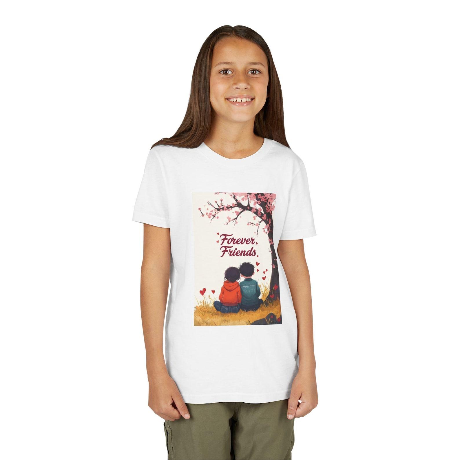Forever Friends Kids Tee | Children Friendship Graphic Shirt 150
