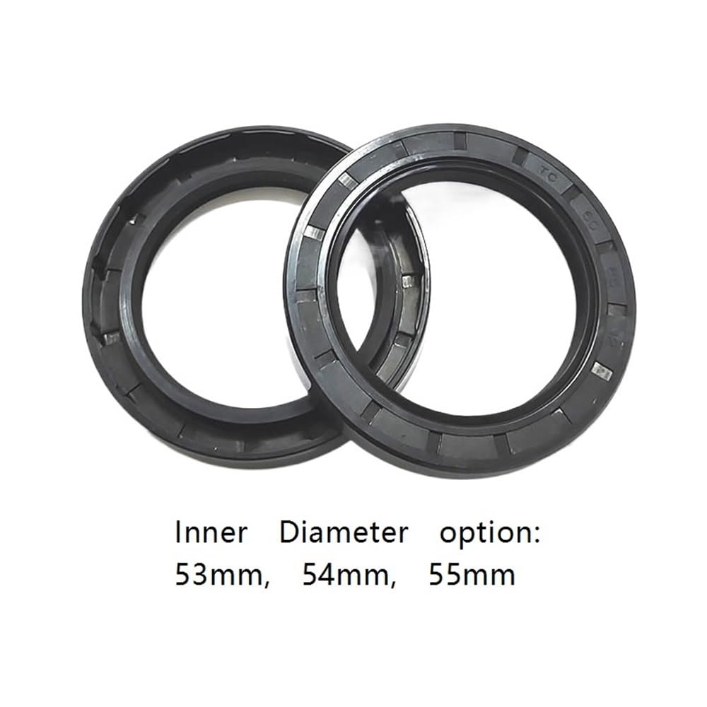 ID 53/54/55mm NBR Dichtung, Nitrilkautschuk TC Wellendichtring Gehäusedichtung, Schlagfeste Dichtung (1) (54x68x8mm)