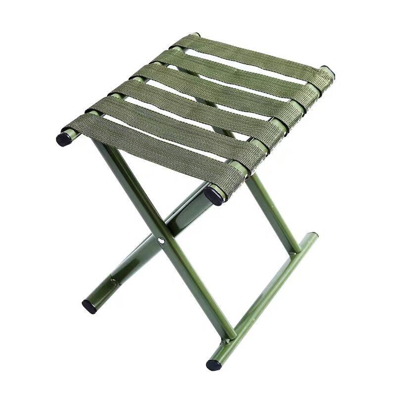 Lieve Portable Folding Outdoor Stool with Backrest