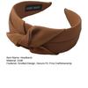 Women Headband Twist Knotted Design Anti-Slip Design Comfortable Fit Wide-Brimmed Hair Hoop Hair Accessory