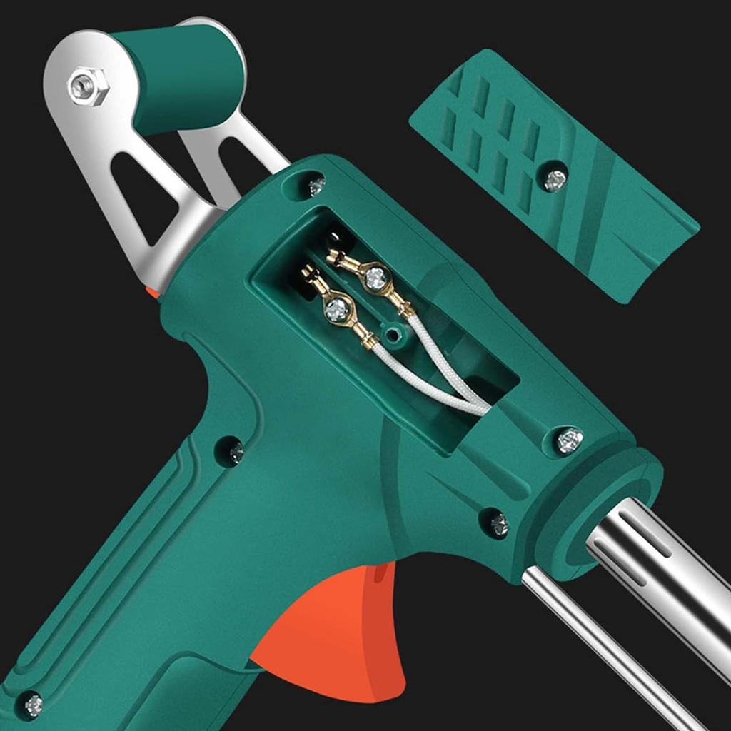 110V/220V Portable External Heat Tin Soldering Gun, 60W Handheld Automatic Tin Soldering Iron Household Electric Soldering Iron