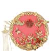 Style Finished Product Decorative Fan Manual Wedding Ceremony Festive Fan Tuan Fan Round Fan Xiuhe Clothes Fan Hand Holding Fan