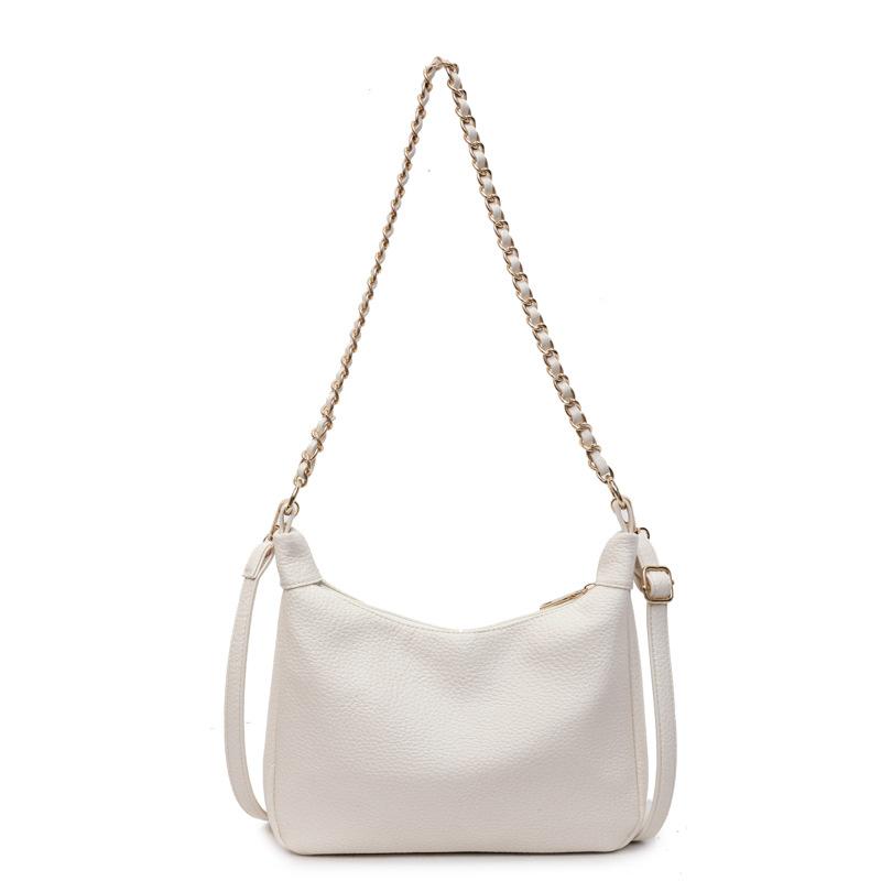 Large-capacity tote bag, women's new soft-sided messenger bag, work commuter bag, shoulder underarm chain bag.