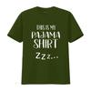Mens This Is My Pajama T Shirt Funny Sleepover Black 3X Large vintage Washed Breathable Slightly designer clothes homme