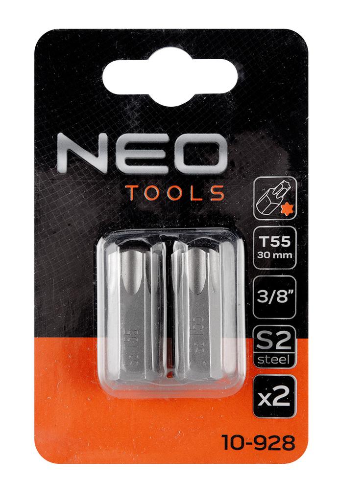 TORX bit T55 x 30 mm, S2 x 2 pcs.
