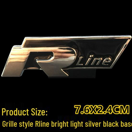 Golf CC Magotan Sagitar POLO R Car Emblems: Side, Rear, Grille R-Line Stickers