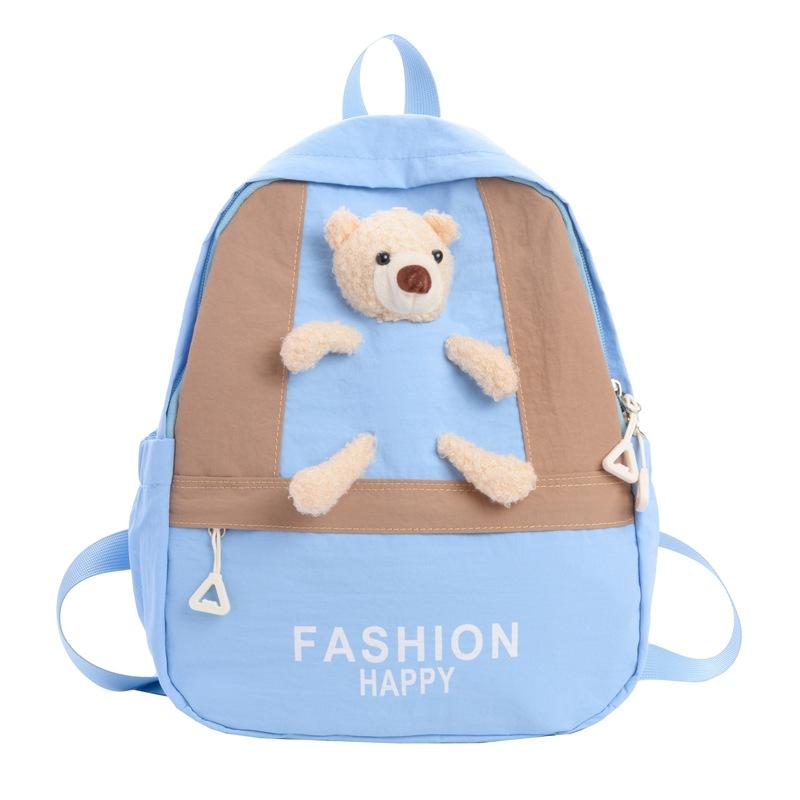 Schoolbag kindergarten children's small schoolbag primary school students first grade light load reduction cartoon cute boys and girls backpack