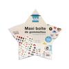 Foam Stickers for Children 940 Pieces Star Box