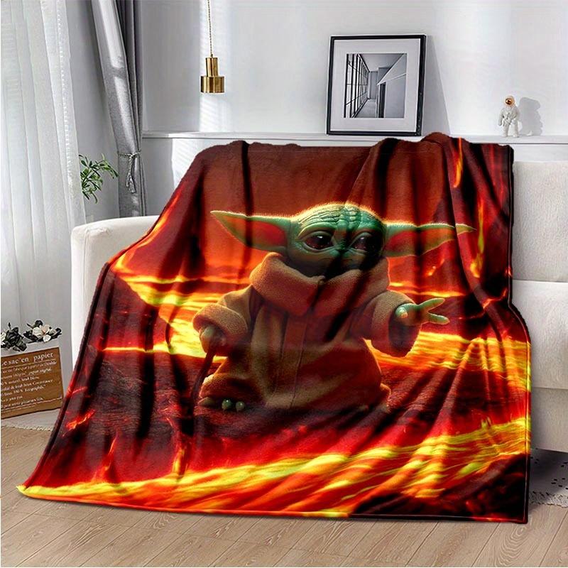 1pc Star Wars Printing Blanket - Soft, All-Season Throw for Living Room, Bedroom,Personalized Gift with Adorable Cartoon Design