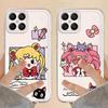 Hülle für Honor 90 Lite X9b X7b X9a X8 X8a X8b Weiche Handyhülle Sailor Moon Cartoon
