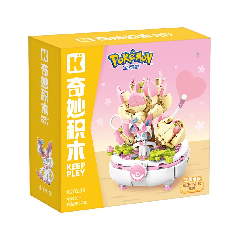 High-Quality Keeppley High-Quality Building High-Quality Blocks High-Quality Pokemon Play sets High-Quality Pikachu High-Quality Sylveon