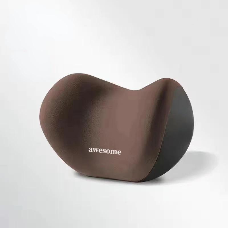 Car Neck Headrest Pillow Memory Foam Waist Cushion Lumbar Support Backrest Travel Neck Cushion Protection Car Vehicle Supplies
