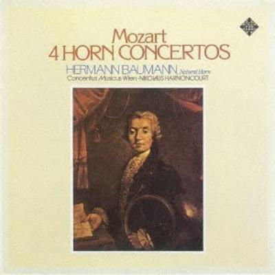 CD HERMANN BAUMANN (NATURAL HR) - Mozart: Horn Concerto WPCS12574 Japan ObiClassical Used
