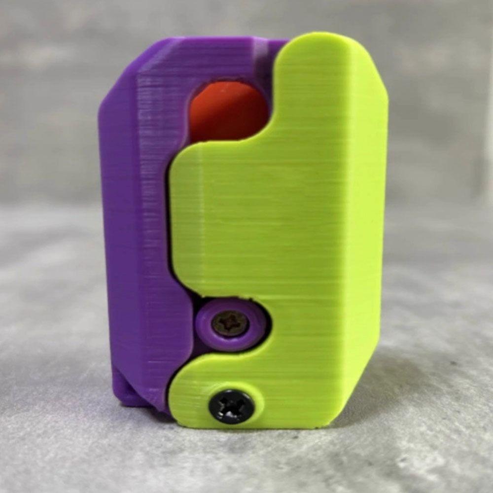 Push Card 3D Gravity Carrot Toy Gravity 3D Printing Gravity Carrot Toy Halloween Toys