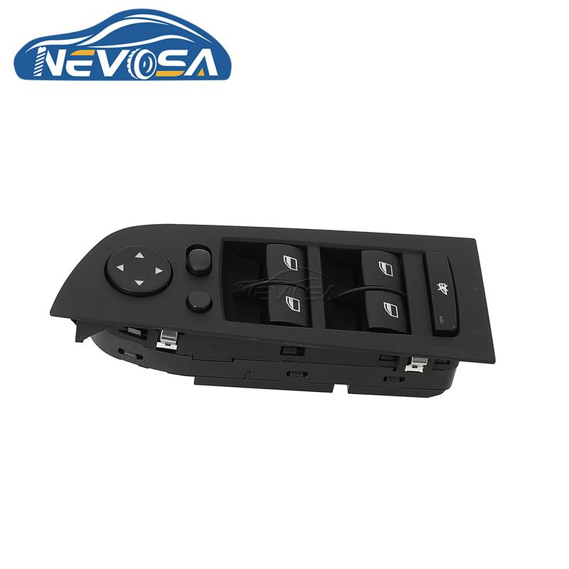 NEVOSA 61319217332 For BMW E90 318i 320i 325i 335i Window Mirror Switch Driver Control Unit Button Car Styling Replacement Parts