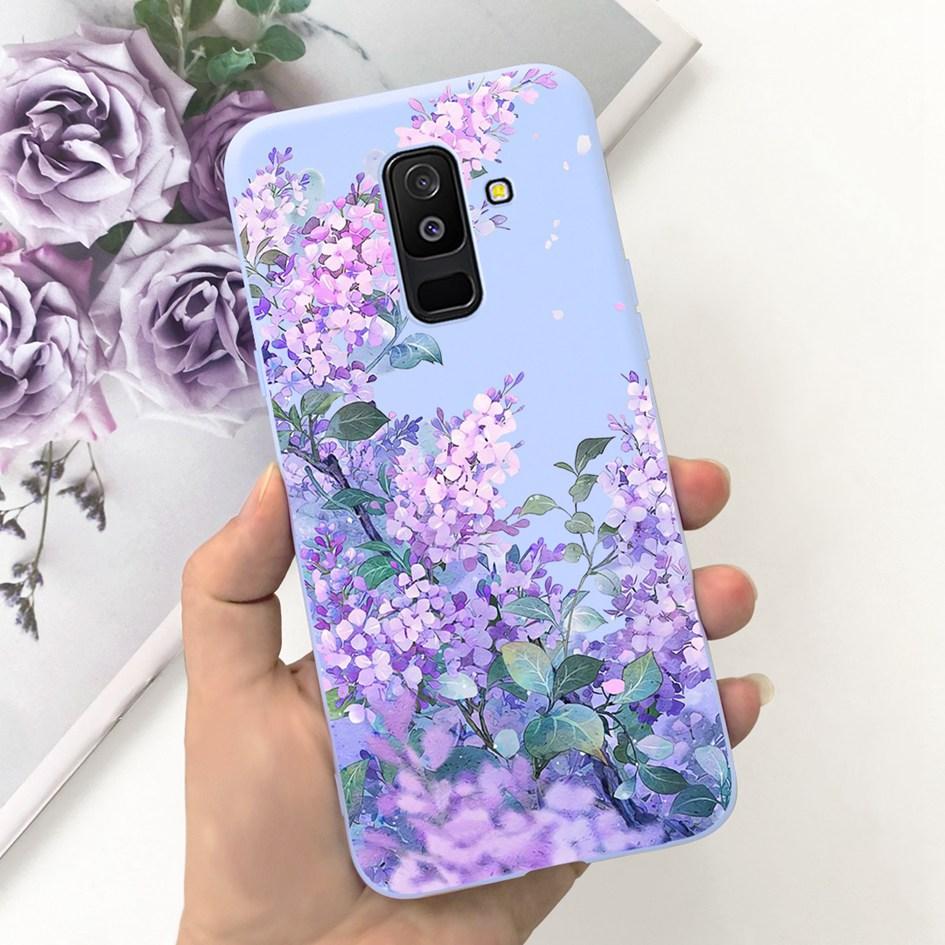 For Samsung Galaxy A6 Plus 2018 Case A605 SM-A605F Phone Cover Cute Astronaut Soft Silicone Funda For Samsung A6 2018 A600F Capa