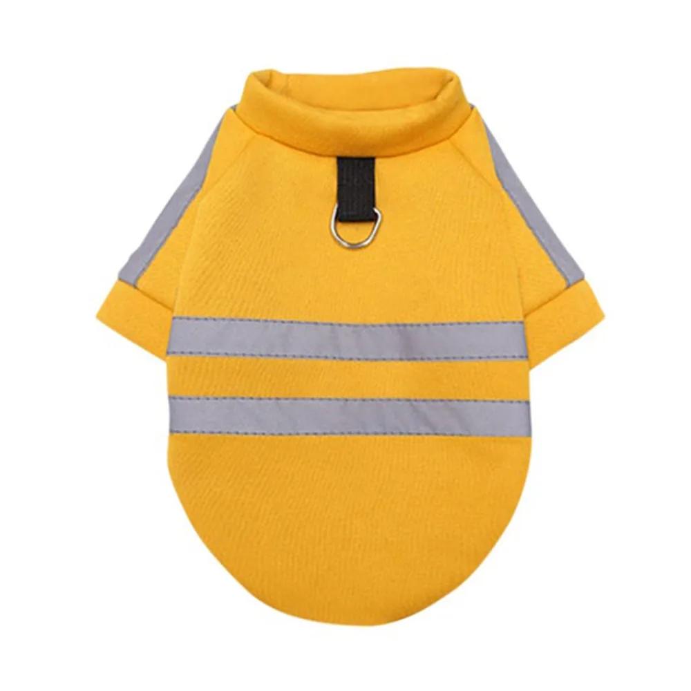 Reflective Small Dog Hoodie Clothes Winter Puppy Dog Sweater Warm Pet Coat Jacket Clothing Hoodies for Puppy Small Medium Dogs