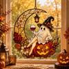 Hanging Halloween Suncatcher Window Decor Window Hanging Ornament  for Halloween