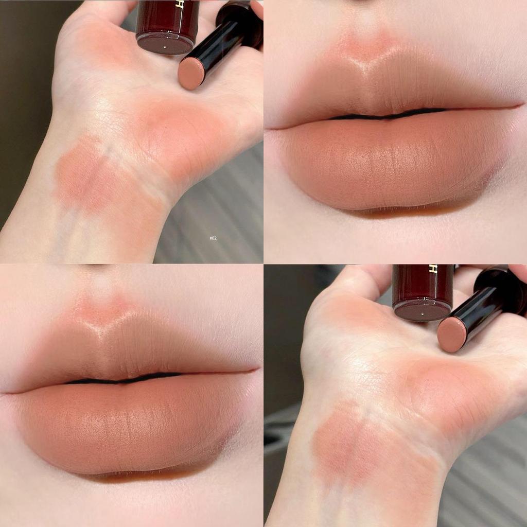 HERORANGE Sweet Shadow Soft Mist Matte Velvet Lipstick - Long-lasting, Non-fading, Whitening Effect