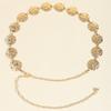 Versatile Punk Waist Chain Luxury Style Dress Waist Chain Simple Metal Waist Chain
