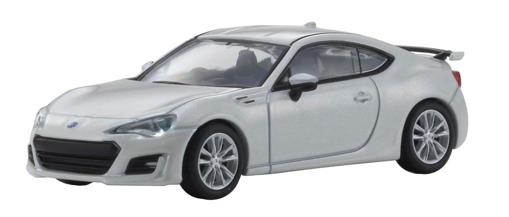 Kyosho Original 1/64 Scale Subaru BRZ GT 2016 White Finished Product