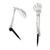 Halloween Ground Decoration, Simulated Hand Bones, Ground Skeleton Festival Courtyard Decoration Hand Bones Costume Props