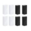 Heavy Duty Magnetic Flag Weights Set of 8 Silicone Wrapped Magnets for Windproof Flag Stabilization Outdoor Use