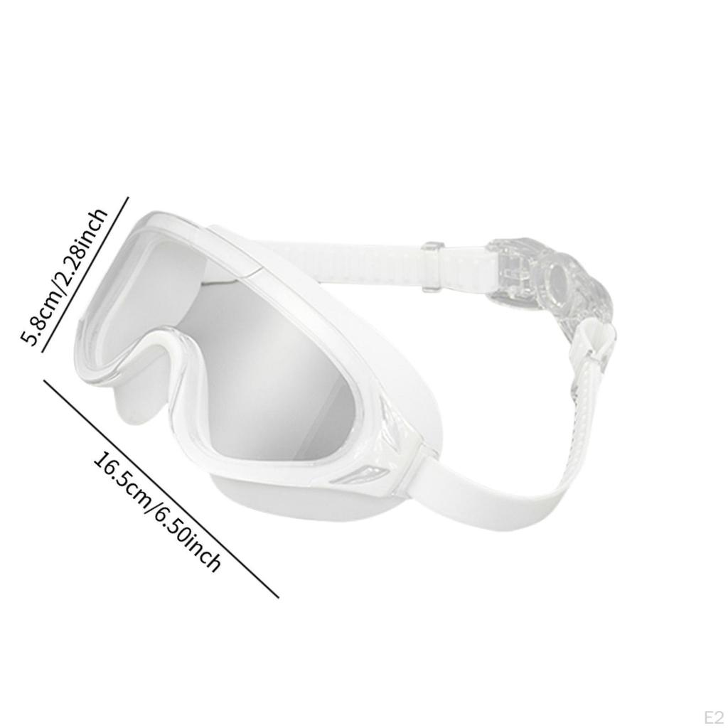 Schwimmbrille Brille Verstellbarer Riemen Schwimmen für Männer Frauen Brillen Wasser