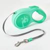 New Ins Type Pet Tow Rope with Macaron Ribbon Automatic Retractable Portable Anti Slip Handle Pet Tow Rope