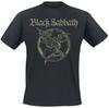 Black Sabbath Band Heavy Metal Art Tee Ideal for Metal Enthusiasts Heavy Metal’s Founding Legacy and Dark Style Casual T-Shirts