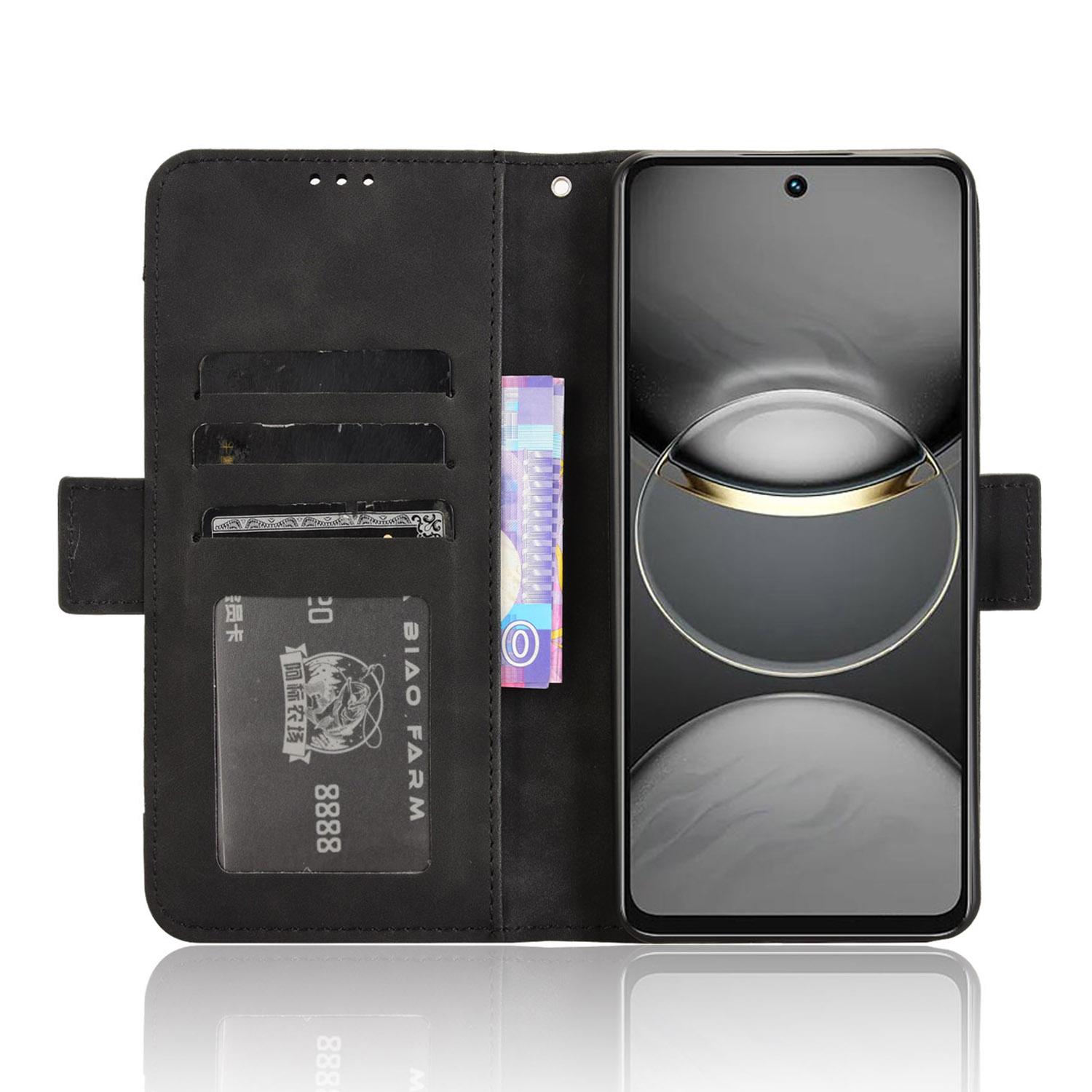 

For TECNO Spark 30 4G KL6 Leather Case Phone Wallet Cover with Multiple Card Slots Brown