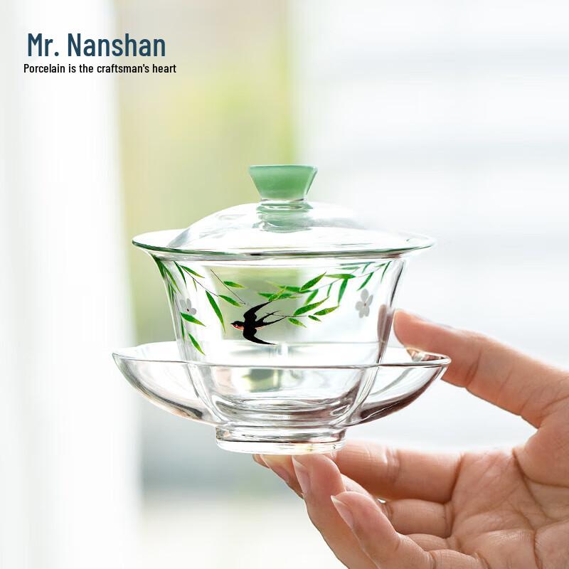 Стеклянная гайвань в китайском стиле Nanshan Xiansheng