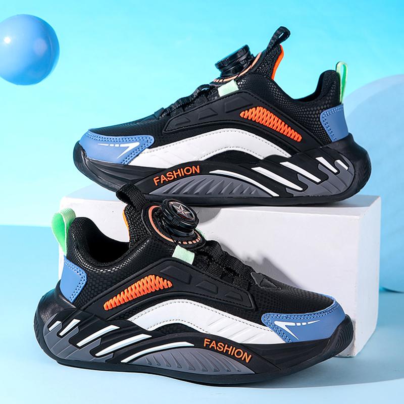 FANQISON Kids Shoes Kid's Sports Shoes Boys' Outdoor Running Leisure Sneakers Spring Lightweight Gym Shoes