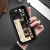 Lucky Tape Print Silicone Soft Phone Case For iPhone 16 Pro Max 15 14 13 12 11 X XS XR 7 8 16 Plus Matte Shockproof Back Cover