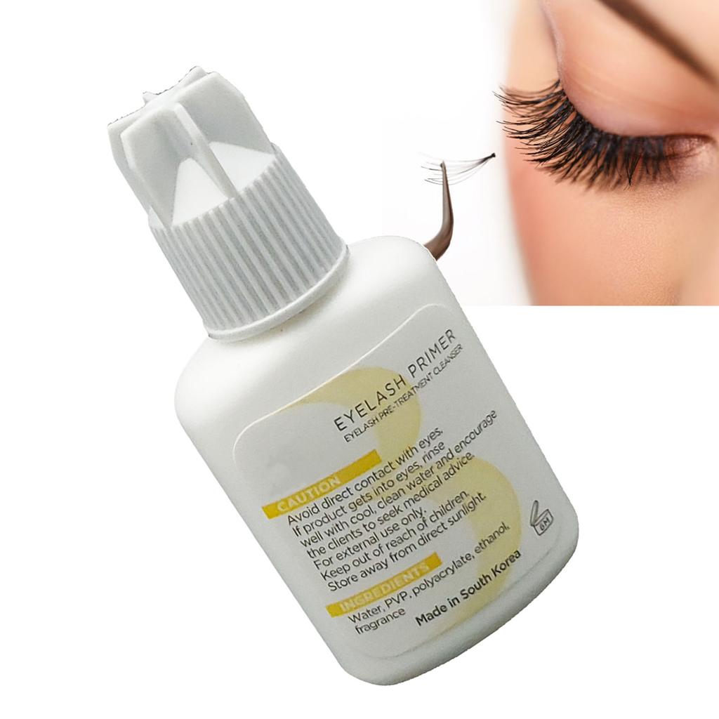 Eyelash Extension Primer Safe Gentle Added Bonding Power Eyelash Pre Treatment Cleanser for Women