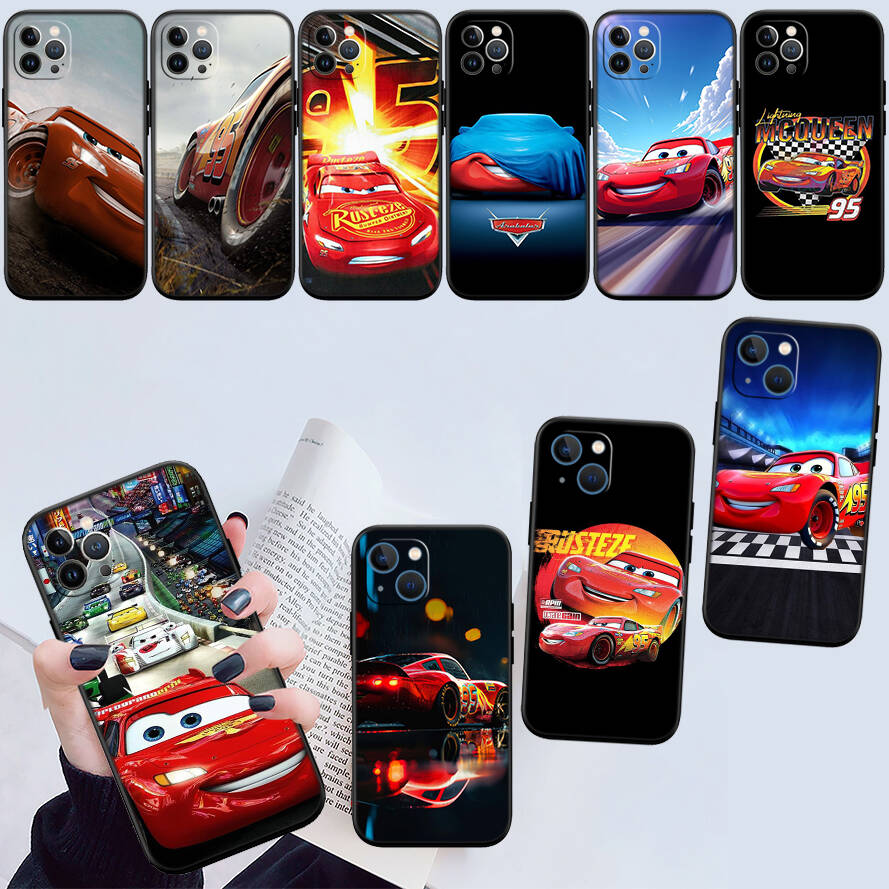Cars Lightning McQueen Case for Samsung M55 M35 M15 A02 A05S A05 A06 A15 A12 A13 A10 A16 A20 A22 A24 A25 A30 A31 A32 A33 A35 A42 A50