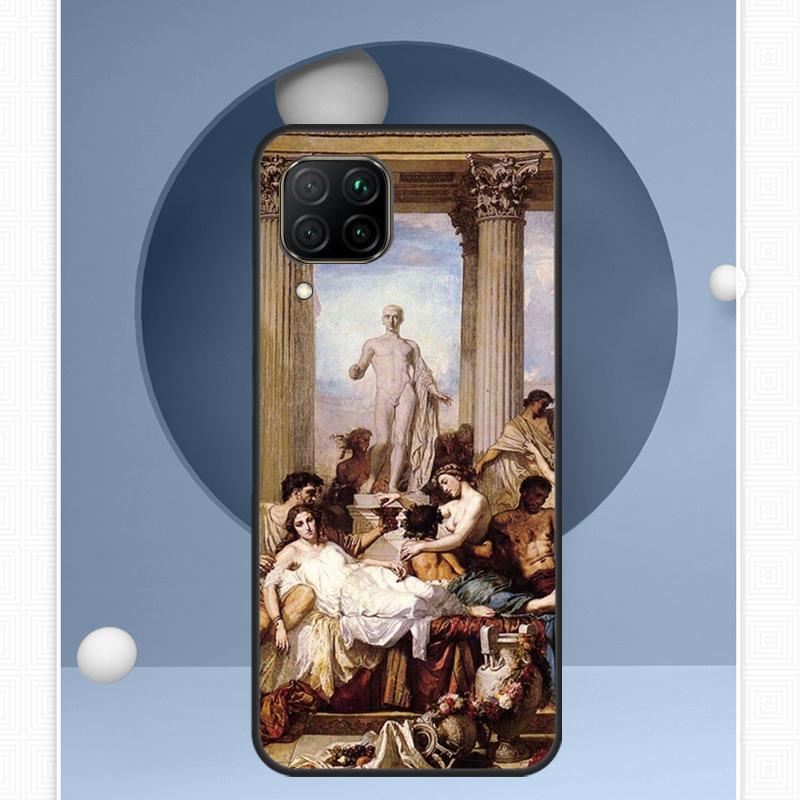 Renaissance Art Aesthetic For Huawei Nova Y91 Y60 Y70 Y72 Y90 Y61 12s 12i 11i 8i 10 9 SE P20 P40 Lite P30 P60 Pro Case